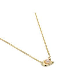 Coach Naszyjnik Pearl Signature C Pendant Necklace 37341916GLD651 Złoty. Materiał: metalowe. Kolor: złoty #2