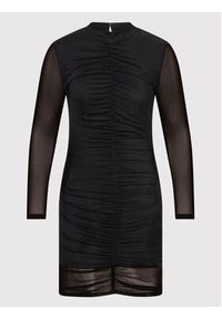 Glamorous Sukienka koktajlowa TM0609 Czarny Slim Fit. Kolor: czarny. Materiał: syntetyk. Styl: wizytowy #4