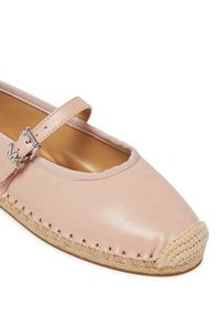 MICHAEL Michael Kors Espadryle 40S5LYFP2L Różowy. Kolor: różowy. Materiał: skóra