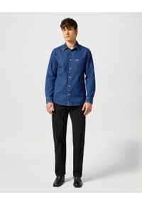 Wrangler - WRANGLER MĘSKA KOSZULA 1 PKT SHIRT DARK STONE 112357190 W5X2015411 #1