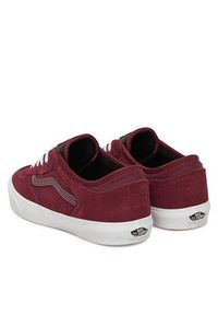 Vans Sneakersy Rowley Classic VN000SF44QU1 Bordowy. Kolor: czerwony. Materiał: skóra, zamsz. Model: Vans Classic #2