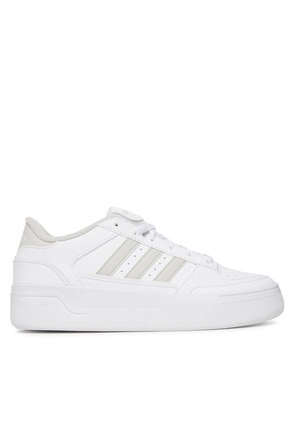 Adidas - adidas Sneakersy Break Start Bold JP7524 Biały. Kolor: biały. Materiał: skóra