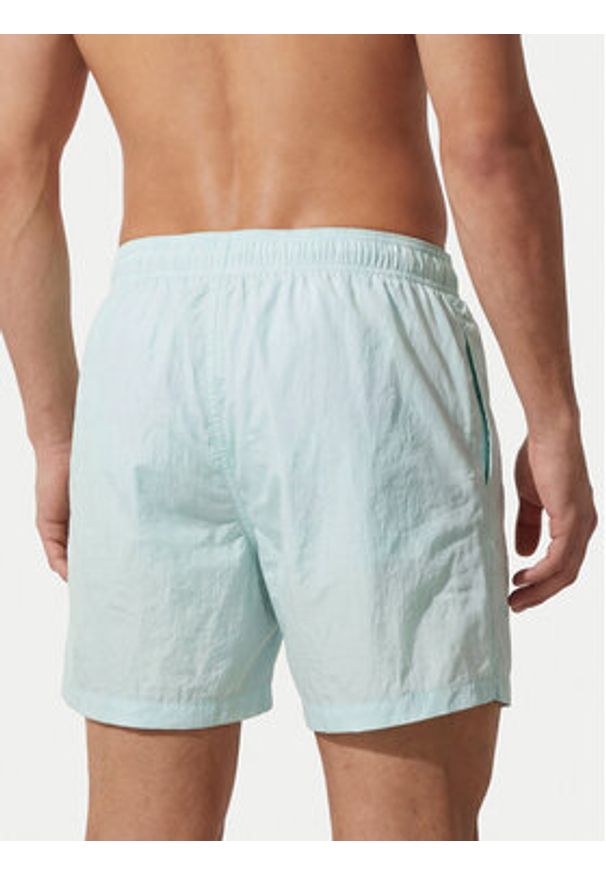 Emporio Armani Szorty kąpielowe EM000583 AF20425 U9059 Turkusowy. Kolor: turkusowy. Materiał: syntetyk