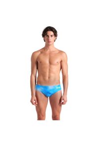 Arena - Kąpielówki Swim Briefs Allover. Kolor: niebieski