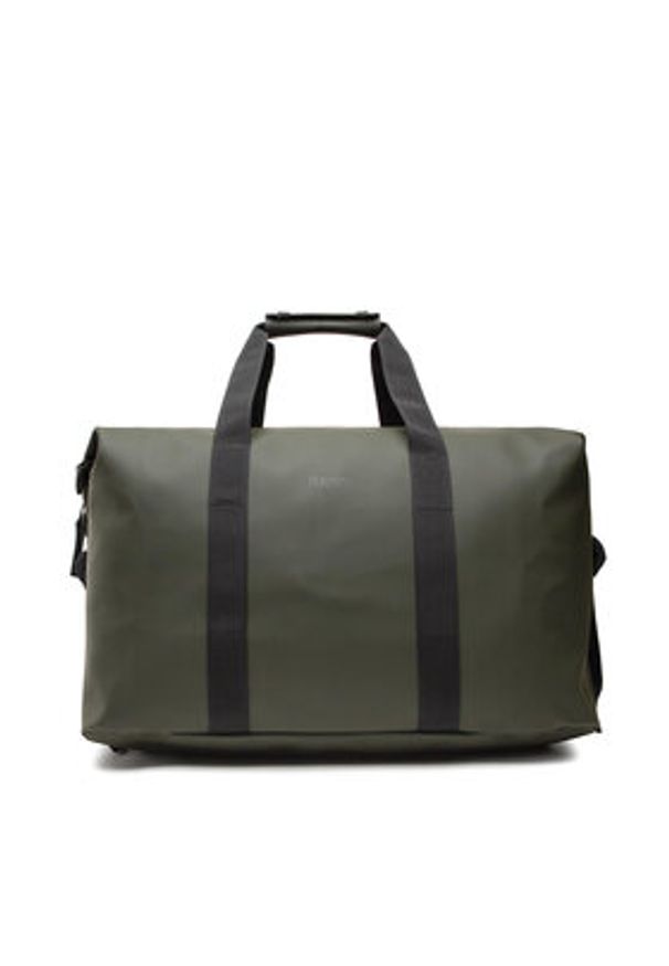 Rains Torba weekendowa Weekend Bag 13200 Zielony. Kolor: zielony. Materiał: syntetyk