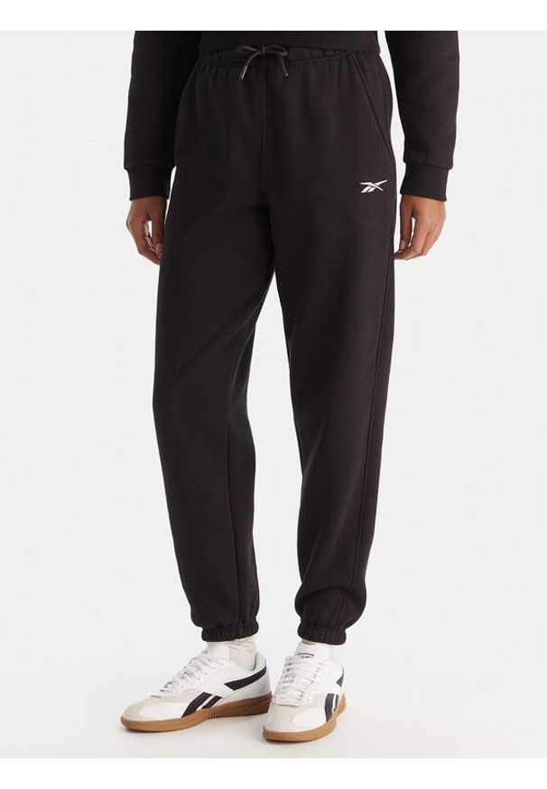 Reebok Spodnie dresowe Reebok X Ewa Chodakowska Evren RK25308CCW Czarny Regular Fit. Kolor: czarny. Materiał: bawełna