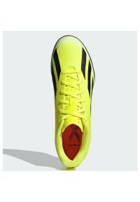 Adidas - Buty adidas X Crazyfast Club Tf M IF0723 żółte. Kolor: żółty. Materiał: materiał, syntetyk, guma. Szerokość cholewki: normalna #4