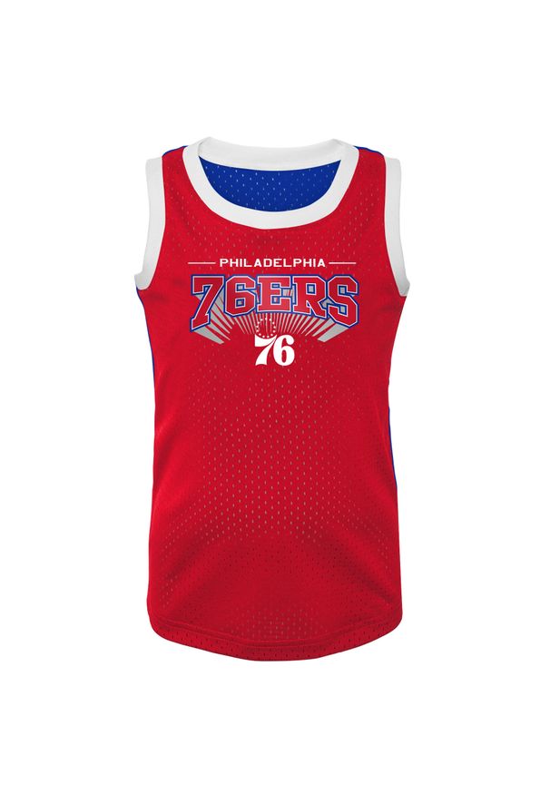 OUTERSTUFF - Ensemble enfant Outerstuff NBA Philadelphia 76ers. Okazja: na uczelnię. Kolor: wielokolorowy, niebieski, czerwony. Materiał: dresówka