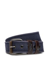 Aeronautica Militare Pasek Męski 252CI0315UCT04246 Granatowy. Kolor: niebieski. Materiał: materiał