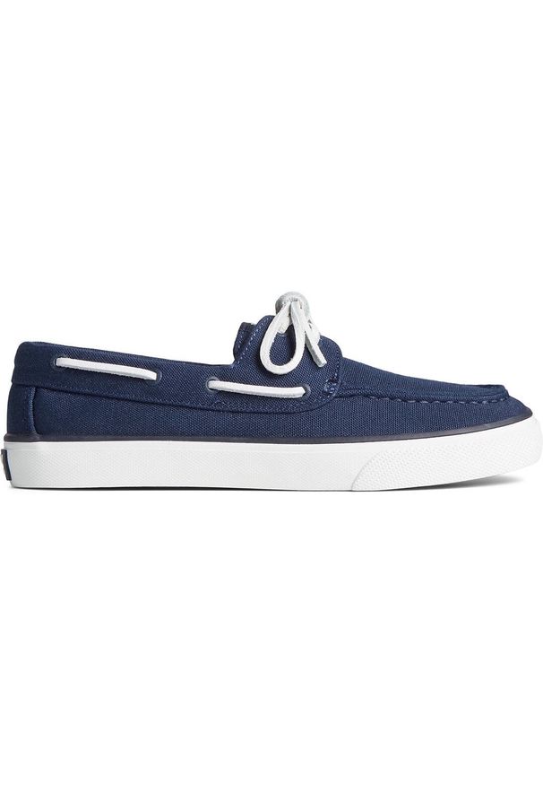 Buty sportowe damskie Sperry Bahama 2.0. Kolor: niebieski. Materiał: materiał