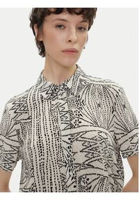 Vero Moda Koszula Menny 10303694 Beżowy Relaxed Fit. Kolor: beżowy. Materiał: wiskoza #4