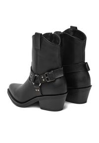 DeeZee Kowbojki HX21065-55A Czarny. Kolor: czarny. Materiał: syntetyk, materiał #5