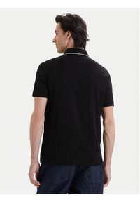 Armani Exchange Polo XM001289 AF10363 UC001 Czarny Regular Fit. Typ kołnierza: polo. Kolor: czarny. Materiał: bawełna #4