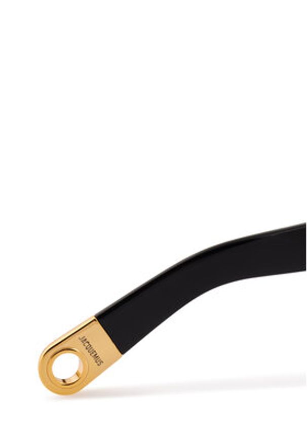 JACQUEMUS Okulary przeciwsłoneczne JAC5C1SUN Czarny. Kolor: czarny. Materiał: syntetyk