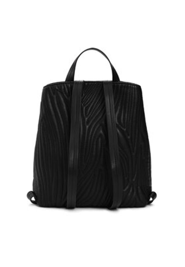 Desigual Plecak 26SAKP42 Czarny. Kolor: czarny. Materiał: skóra