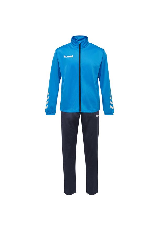 Zestaw dla dzieci Hummel hmlPROMO Poly. Kolor: niebieski. Materiał: dresówka. Styl: młodzieżowy, sportowy