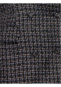 Glamorous Sukienka dzianinowa CK6798 Czarny Regular Fit. Kolor: czarny. Materiał: syntetyk