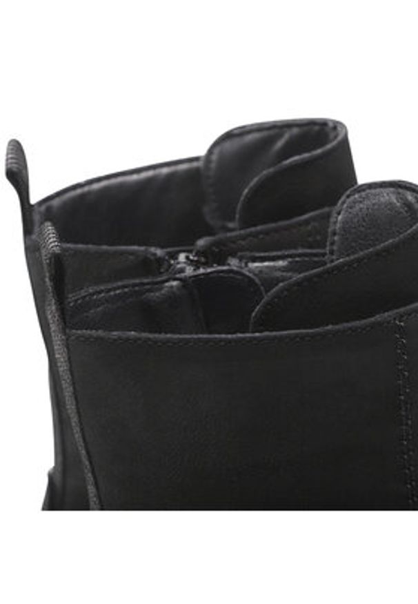 Lasocki Trzewiki WI23-PUSZAN-16 Czarny. Kolor: czarny. Materiał: nubuk, skóra