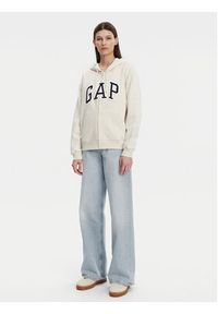 GAP - Gap Bluza 831200-03 Beżowy Relaxed Fit. Kolor: beżowy. Materiał: bawełna