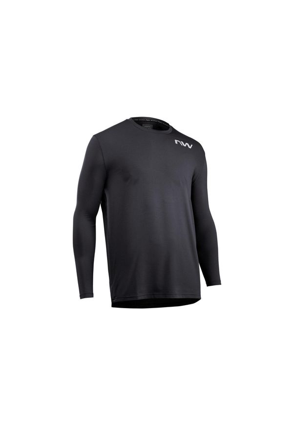 Koszulka rowerowa mtb gravel NORTHWAVE Xtrail Jersey LS czarny. Kolor: czarny. Materiał: jersey. Długość rękawa: długi rękaw. Długość: długie