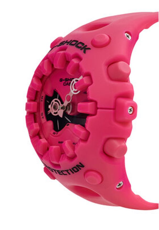 G-Shock Zegarek Original GA-V01-4AER Różowy. Kolor: różowy. Materiał: syntetyk