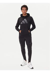 Adidas - adidas Bluza Game & Go Training Big Logo JM3050 Czarny Regular Fit. Kolor: czarny. Materiał: syntetyk