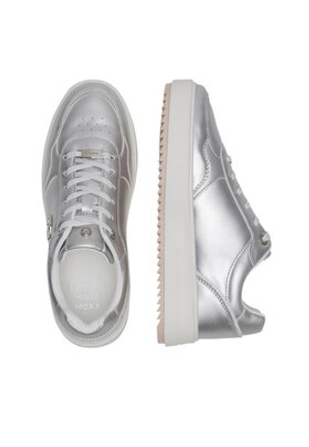 MEXX Sneakersy MI001014051W Srebrny. Kolor: srebrny. Materiał: materiał, syntetyk