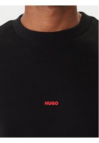 Hugo - HUGO Bluza Dubraxo 50557482 Czarny Relaxed Fit. Kolor: czarny. Materiał: bawełna #4