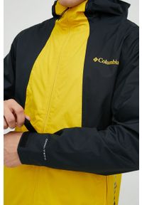 columbia - Columbia kurtka outdoorowa Inner Limits II kolor żółty 1893991-465. Kolor: żółty. Materiał: tkanina, materiał. Wzór: ze splotem #5