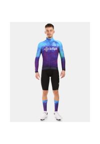 Męska koszulka kolarska z długim rękawem Kilpi VULCANO-M. Typ kołnierza: polo. Kolor: niebieski. Długość rękawa: długi rękaw. Długość: długie #1