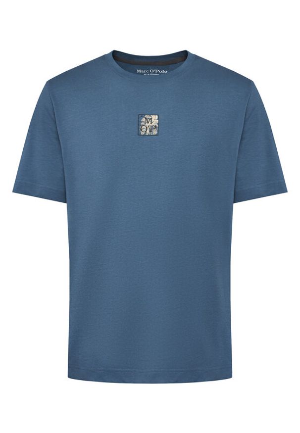 Marc O'Polo T-Shirt 524 2012 51298 Niebieski Regular Fit. Typ kołnierza: polo. Kolor: niebieski. Materiał: bawełna
