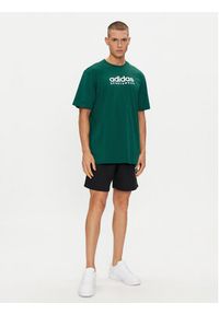 Adidas - adidas T-Shirt All SZN Graphic IJ9434 Zielony Loose Fit. Kolor: zielony. Materiał: bawełna #3