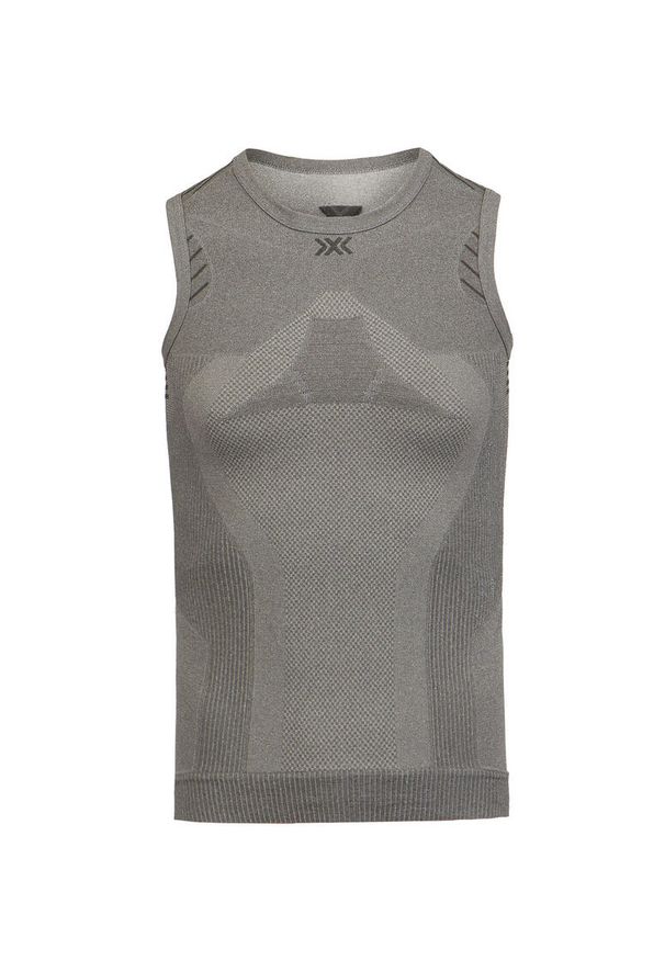XBIONIC - Tank top X-Bionic Invent 4.0 LT. Kolor: szary. Styl: sportowy
