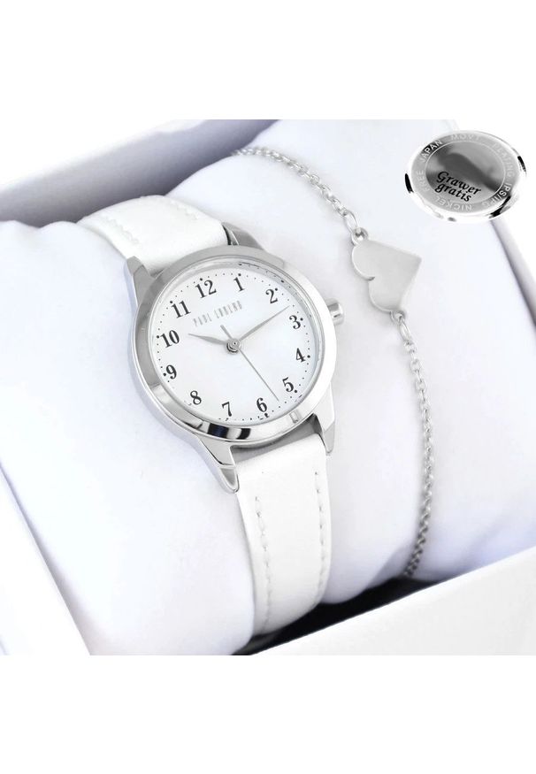 Paul Lorens Zestaw dziecięcy zegarek komunia-ALLIA- 9803A-3C1 + bransoletka