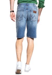 Wrangler - KRÓTKIE SPODENKI WRANGLER DENIM SHORT SLEDGEHAMMER W14CGW15X. Materiał: denim. Długość: krótkie #9