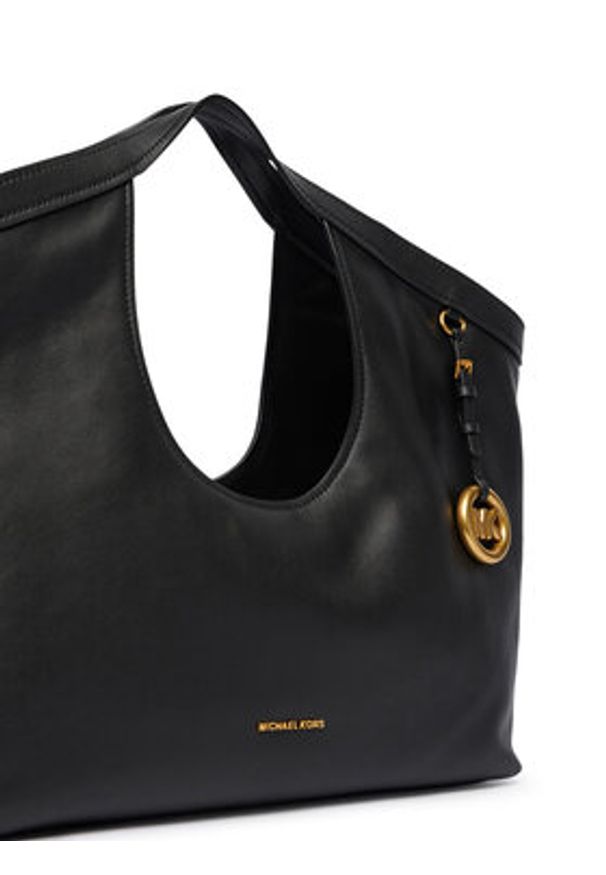 MICHAEL Michael Kors Torebka 30T6AX6T3L Czarny. Kolor: czarny. Materiał: skórzane
