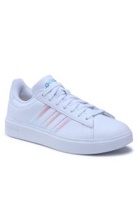 Adidas - Buty adidas Grand Court Cloudfoam IE1868 Ftwwht/Ftwwht/Ftwwht. Kolor: biały. Model: Adidas Cloudfoam