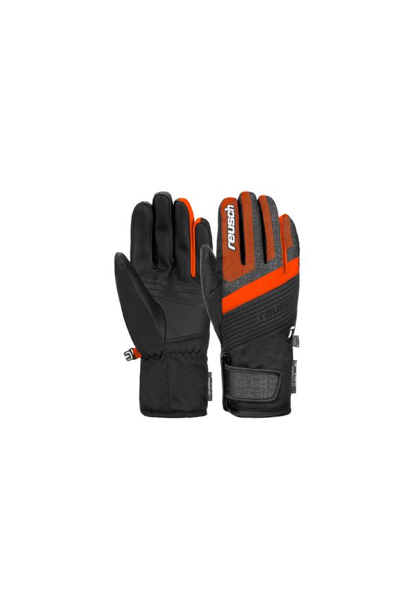 Reusch Duke R-TEX® XT Junior. Kolor: wielokolorowy, czarny, szary. Sport: narciarstwo