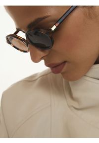 Reserved - Okulary przeciwsłoneczne - ciemnobrązowy. Kolor: brązowy #1