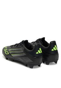Adidas - adidas Buty do piłki nożnej F50 League Firm/Multi-Ground Boots JI0007 Czarny. Kolor: czarny. Materiał: materiał #5