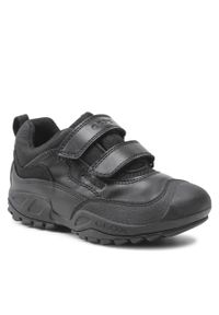 Sneakersy Geox J N. Savage B. B J841WB 05411 C9999 S Black. Kolor: czarny. Materiał: skóra