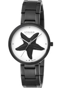 Zegarek Strand Zegarek damski Strand S700LHBISB-DSF CYRKONIE czarny. Kolor: czarny #1