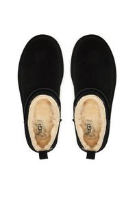 Ugg Śniegowce W Classic Micro 1173891 Czarny. Kolor: czarny. Materiał: skóra, zamsz #4