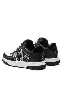 DKNY Sneakersy OLICIA K4205683 Czarny. Kolor: czarny. Materiał: skóra #5