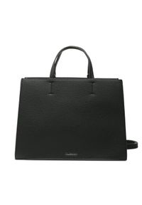 Trussardi Jeans - Trussardi Torebka 75B01488 Czarny. Kolor: czarny. Materiał: skórzane #1