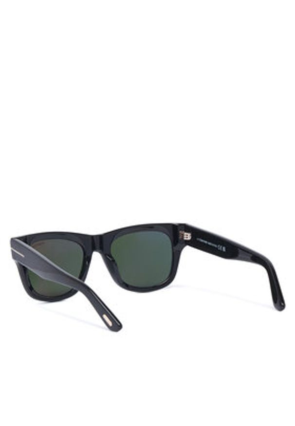 Tom Ford Okulary przeciwsłoneczne Finn-02 FT1304 Czarny. Kolor: czarny