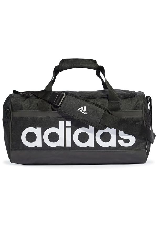 Adidas - Torba adidas Sportswear Essentials Duffel Bag Medium HT4743 - czarna. Kolor: czarny. Materiał: poliester. Sport: fitness