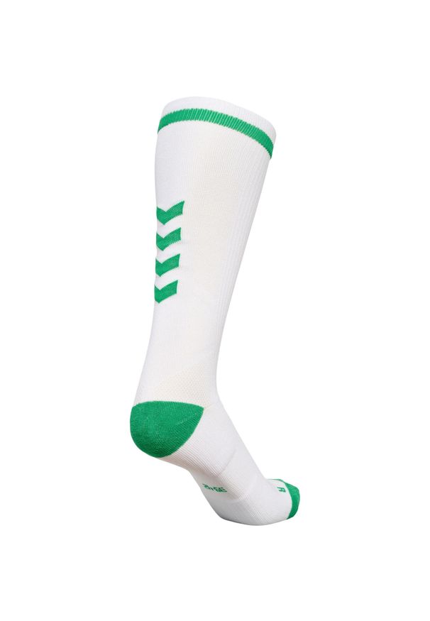 Skarpety sportowe dla dorosłych Hummel Elite Indoor Sock High. Kolor: zielony, biały, wielokolorowy
