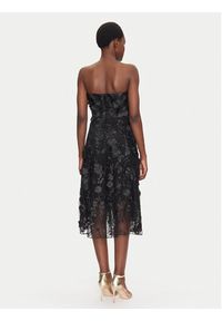 Fracomina Sukienka koktajlowa FQ25SD2002W79001 Czarny Slim Fit. Kolor: czarny. Materiał: syntetyk. Styl: wizytowy #4