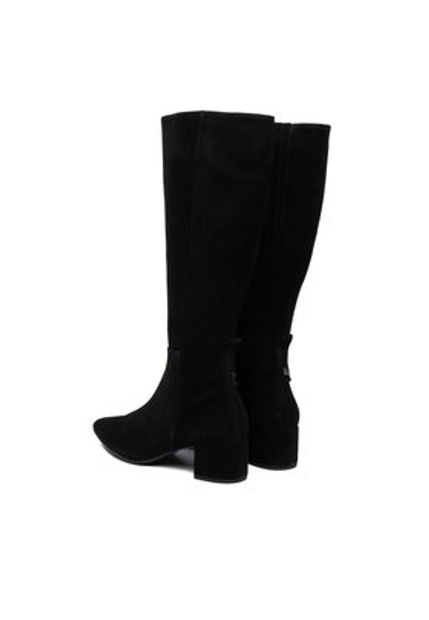 HÖGL Kozaki 0-104722-01000 Czarny. Kolor: czarny. Materiał: materiał